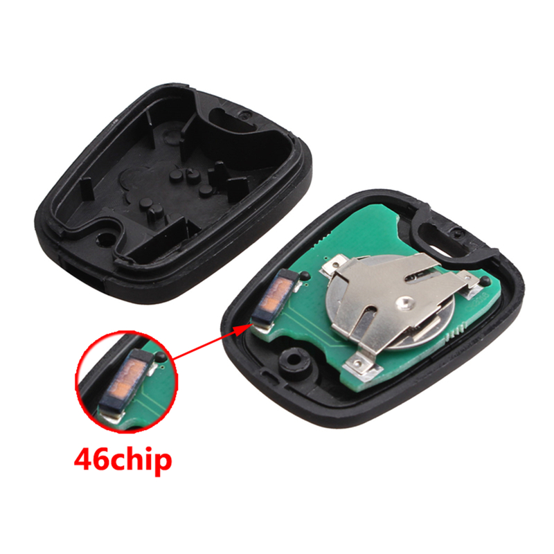 Espadín SX9 Virgen incluido Carcasa CE165 Mando 433 MegaHercios, Transponder ID46 pcf7961 pila Sirve para reemplazar la llave o mando averiado o deteriorado